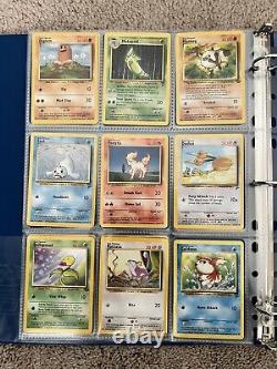 Pokemon Cards VINTAGE Rare Collection lot binder Holo WOTC 1999 Christmas Gift