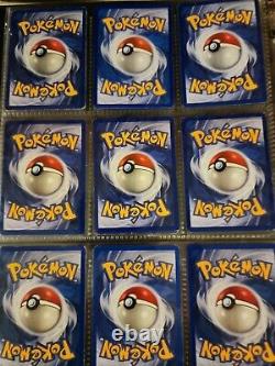 Pokemon Childhood Binder Vintage & WoTC Lot of Cards Holos Rares Shadowless ex