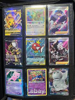 Pokemon Collection Binder Card Lot Ultra Rare, EX, Secret Rare, GX All NM+