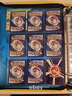 Pokemon Collection Binder Vintage WoTC Lot of Cards Holos Rares Light Arcanine