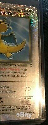 Pokemon Dark Dragonite 5/110 Legendary Collection Reverse Holo Rare Card Error