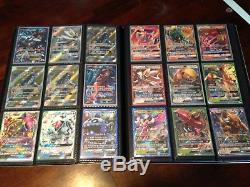 Pokemon EX GX Full Art Mega Secret Ultra Rare 152 Card Collection Binder NM-Mint