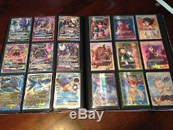 Pokemon EX GX Full Art Mega Secret Ultra Rare 152 Card Collection Binder NM-Mint
