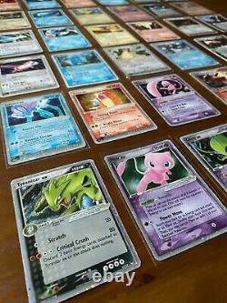 Pokémon Ex Cards Collection With Vintage Binder