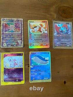 Pokémon Ex Cards Collection With Vintage Binder