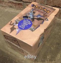 Pokemon Fossil Card box Factory Sealed 1999 Aerodactyl Art Rare Amazing