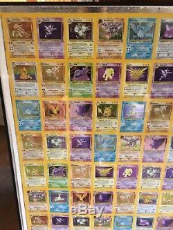 Pokemon Fossil Hologram Uncut Sheet of 110 Cards, Very Rare Find 1/99 Made