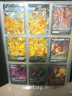 Pokemon Full Binder Card Lot of Full Art/GX/EX/Ultra Rare Holo/WOTC/Charizards