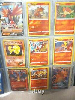 Pokemon Full Binder Card Lot of Full Art/GX/EX/Ultra Rare Holo/WOTC/Charizards