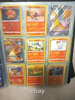 Pokemon Full Binder Card Lot of Full Art/GX/EX/Ultra Rare Holo/WOTC/Charizards