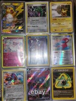 Pokemon God Binder of Cards Raichu, Charizard, Ultra Rares, Vintage Holos