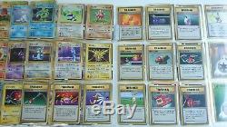 Pokemon Japanese Base Set Complete 102/102 Mint-ex Holos, Rares, Uc, C Cards 1996