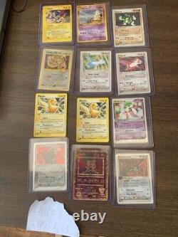 Pokemon Lot Rare Cards