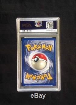 Pokemon Neo Destiny 1st Edition # 106/105 Shining Celebi ultra rare card PSA 9