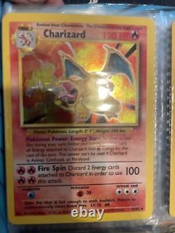 Pokemon Original Charizard Base 4/102 Stamped Rare Holo Card MINT
