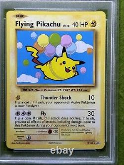 Pokémon PSA 10 Flying Pikachu POKEMON TCG CARD Evolutions 2016 Pokémon XY GEM MT