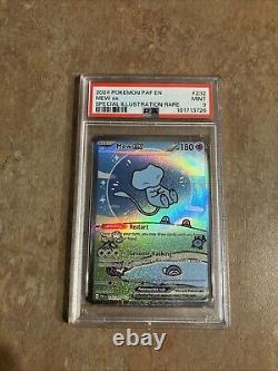 Pokemon Paldean Fates Mew Ex Special Illustration Rare 232/091 Bubble Mew PSA 9