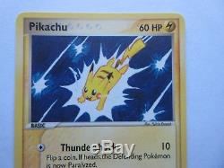 Pokemon Pikachu 5/5 2004 Kids Wb Poke Card Creator Ultra Rare