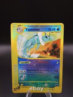 Pokemon Skyridge Vaporeon 33/144 Reverse Holo Rare NM