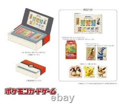 Pokemon Stamp Box Card Game Japan Post Limited Beauty Back Moon gun Full Set PSL