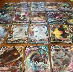 Pokemon TCG 10 Card Lot All Holo with Ultra Rare V EX GX Vmax Rainbow