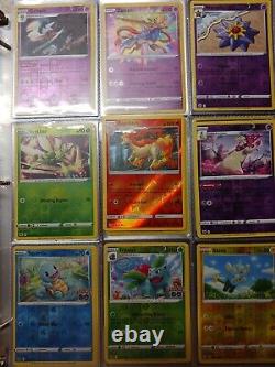 Pokemon TCG 27 Page Binder ALL REV HOLO/HOLO RARE CARDS PLUS 300 BONUS CARDS