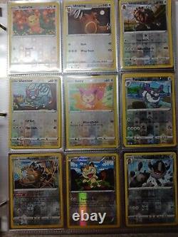 Pokemon TCG 27 Page Binder ALL REV HOLO/HOLO RARE CARDS PLUS 300 BONUS CARDS