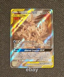 Pokemon TCG Arceus/Dialga/Palkia GX 221/236 Cosmic Eclipse Tag Team Rare