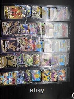 Pokemon TCG BULK LOT 100 V/GX/EX/VMAX /FA/Radiant/VStar Only