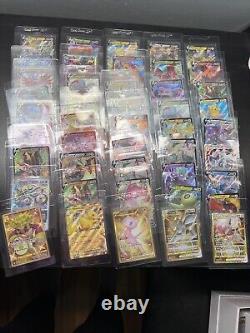 Pokemon TCG BULK LOT 100 V/GX/EX/VMAX /FA/Radiant/VStar Only