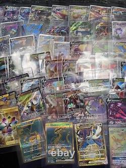 Pokemon TCG BULK LOT 100 V/GX/EX/VMAX /FA/Radiant/VStar Only