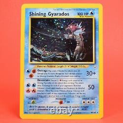 Pokemon TCG Card English Neo Revelation Set Shining Gyarados 65/64 Holo Rare