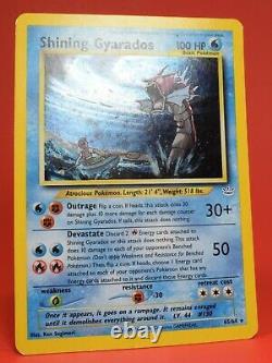 Pokemon TCG Card English Neo Revelation Set Shining Gyarados 65/64 Holo Rare