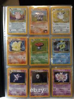 Pokemon TCG Card & New Binder Lot WOTC Vintage Holo, Rare, Holofoil, 1st Edition