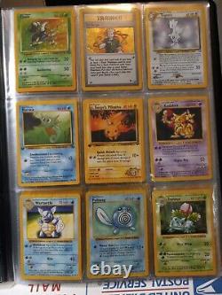 Pokemon TCG Card & New Binder Lot WOTC Vintage Holo, Rare, Holofoil, 1st Edition