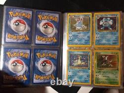 Pokemon TCG Card & New Binder Lot WOTC Vintage Holo, Rare, Holofoil, 1st Edition