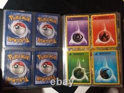 Pokemon TCG Card & New Binder Lot WOTC Vintage Holo, Rare, Holofoil, 1st Edition