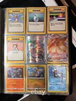 Pokemon TCG Card & New Binder Lot WOTC Vintage Holo, Rare, Holofoil, 1st Edition