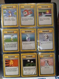 Pokemon TCG Card & New Binder Lot WOTC Vintage Holo, Rare, Holofoil, 1st Edition