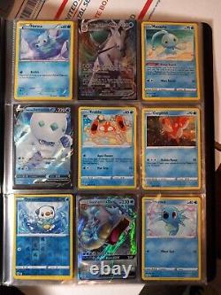 Pokemon TCG Card & New Binder Lot WOTC Vintage Holo, Rare, VMAX, V + Charizard