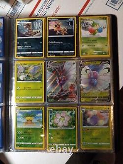 Pokemon TCG Card & New Binder Lot WOTC Vintage Holo, Rare, VMAX, V + Charizard