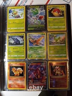 Pokemon TCG Card & New Binder Lot WOTC Vintage Holo, Rare, VMAX, V + Charizard