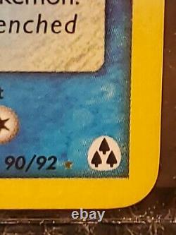 Pokémon TCG Card Regice Gold Star Holo Shiny Holo Rare EXCELLENT Condition