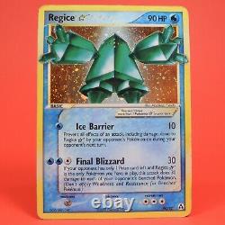 Pokemon TCG Card ex Legend Maker Shining Regice Gold Star 90/92 Holo Rare