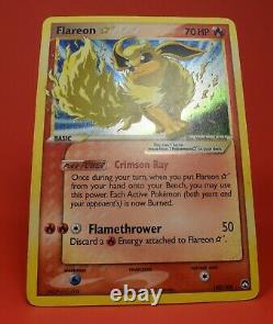 Pokemon TCG Card ex Power Keepers Shining Flareon Gold Star 102/108 Holo Rare