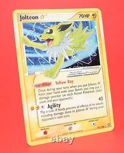 Pokemon TCG Card ex Power Keepers Shining Jolteon Gold Star 101/108 Holo Rare