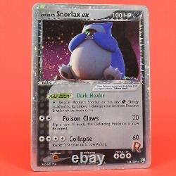 Pokemon TCG Card ex Team Rocket Returns Rocket's Snorlax ex 104/109 Holo Rare