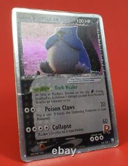 Pokemon TCG Card ex Team Rocket Returns Rocket's Snorlax ex 104/109 Holo Rare