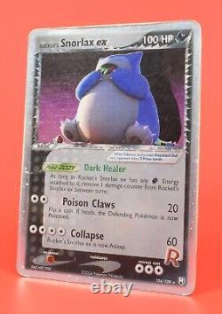 Pokemon TCG Card ex Team Rocket Returns Rocket's Snorlax ex 104/109 Holo Rare