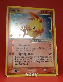 Pokemon TCG Card ex Team Rocket Returns Torchic Gold Star ex 108/109 Holo Rare